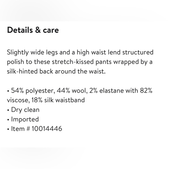 Sandro Poete high waste ankle wood-blend pants (0/34) - Picture 3 of 6